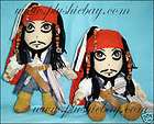 Jack Sparrow Johnny Depp Pirates Caribbean Plush Doll