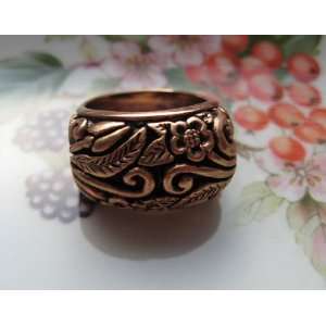  Solid Copper Ring CR2211 Size 7 