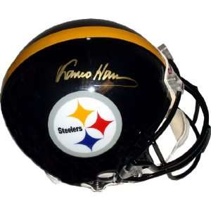  Franco Harris Hand Signed Steelers Helmet Sports 