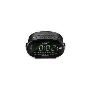   Time Set Clock Radio with Dual Alarm ICF C318BLAC Electronics