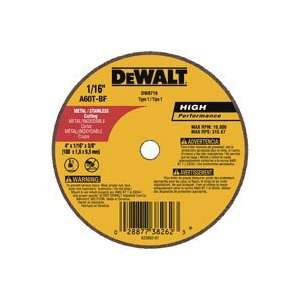  Dewalt DW8708 3 A36T Metal Thin Cut Off Wheel  Type 1 