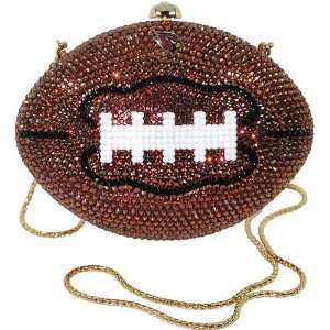 Kathrine Baumann Arizona Cardinals Mini Jeweled Football Purse  