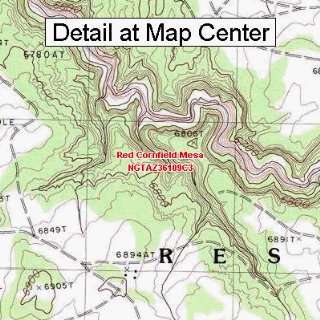   Map   Red Cornfield Mesa, Arizona (Folded/Waterproof) Sports