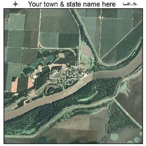  Aerial Photography Map of Liverpool, Illinois 2011 IL 
