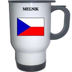  Czech Republic   MELNIK White Stainless Steel Mug 