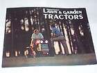 1970s Massey Ferguso​n Lawn Tractor Brochure 12G 14 7 8 & 5 6 
