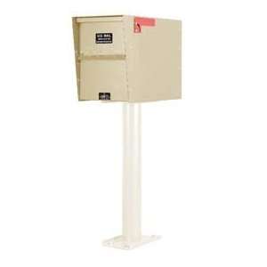  Standard Rear Access Heavy Duty Letter Locker Mailbox Tan 
