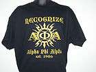 Alpha Phi Alpha T Shirt XL or 2XL (Recognize