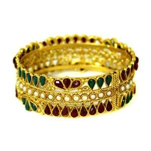   Stone HandCrafted Indian Ethnic Bracelet Bella Collection Jewelry