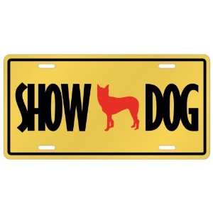 New  Mcnab / Show Dog  License Plate Dog