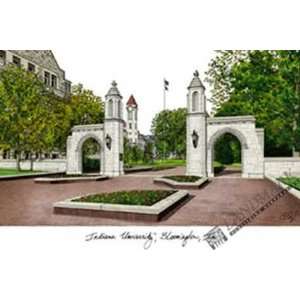    Indiana University, Bloomington Lithograph Only