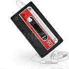 New Cool Cassette Tape Silicone Case Cover for iPhone 3G 3GS Black