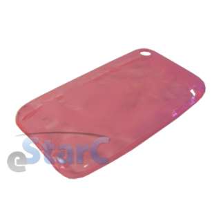 PINK TPU SKIN CASE FOR APPLE IPHONE 3G 3GS  