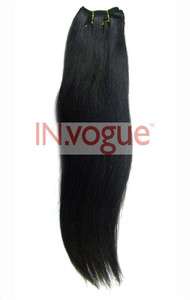   Brazilian Virgin Human Hair Weft, Remy Extensions   Natural Straight