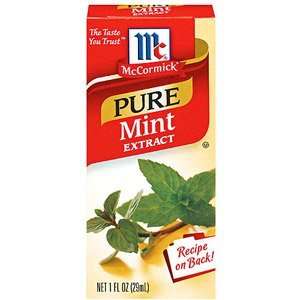 McCormick Pure Mint Extract, 1 Ounce Grocery & Gourmet Food