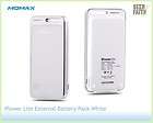 Momax iPower Lite External Battery Pack 5400mAh White BAIPOWER19