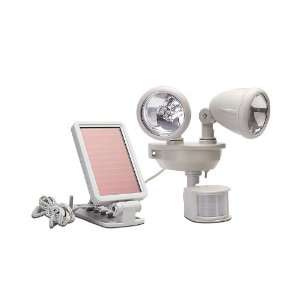  Solar Motion Activated Dual Head LED Security Floodlight 
