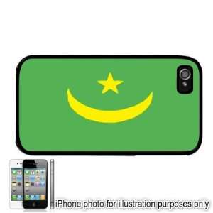 Mauritania Mauritanian Flag Apple iPhone 4 4S Case Cover Black