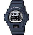 Casio G Shock DW6900HM 2 Blue Navy Silver Chrome Matte NEW Brushed 