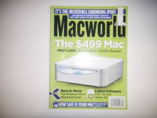 Macworld Magazine The $499 Mac March 2005 022412R2  