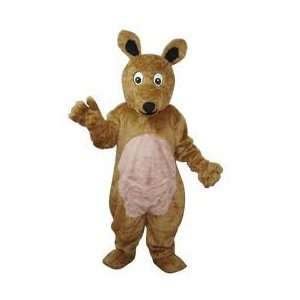  Kangaroo Plush Adult Mascot Costume 