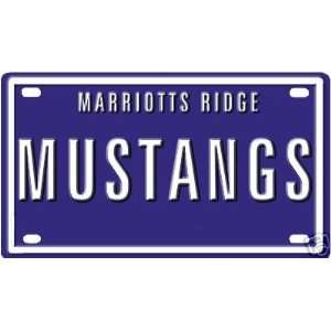 Marriotts Ridge High School   Marriotts Ridge, MD Booster Club License 