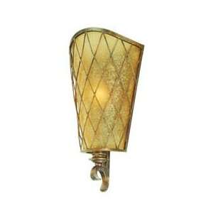  MARMONT 1LT WALL SCONCE TALL CHARRED GOLD