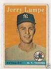 1958 Topps 193 Jerry Lumpe EXCELLENT  