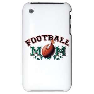  iPhone 3G Hard Case Football Mom with Ivy 