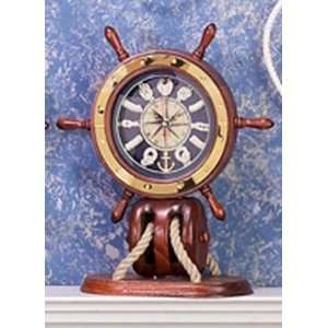   Wheels maritime Nautical Mantle Clock 14 Marine 