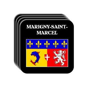 Rhone Alpes   MARIGNY SAINT MARCEL Set of 4 Mini Mousepad Coasters