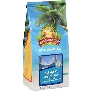 Margaritaville Ground Coffee, State of Mind 12 oz  Grocery 