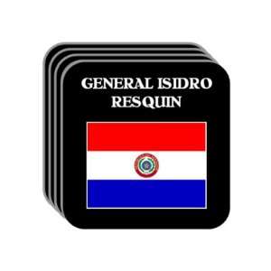  Paraguay   GENERAL ISIDRO RESQUIN Set of 4 Mini Mousepad 