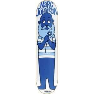 Chocolate Marc Johnson Zippy Planks Skateboard Deck   8 x 31.875 