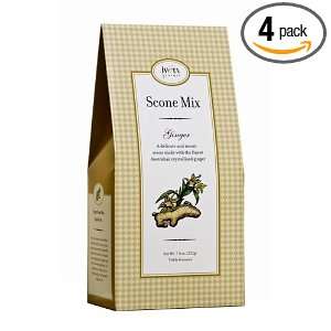 Iveta Gourmet Scone Mix, Ginger, 7.8 Ounce Units (Pack of 4)  