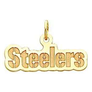 14K Gold NFL Pittsburgh Steelers Charm 