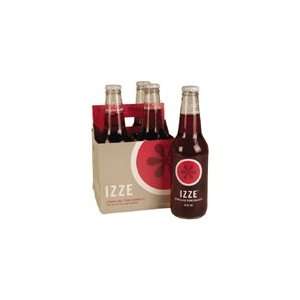 Izze, Sparkling Pomegranate, 6/4/12 Oz  Grocery & Gourmet 