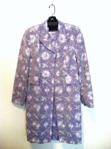 Favourbrook London Size 10 Purple Silk Dress & Jacket  