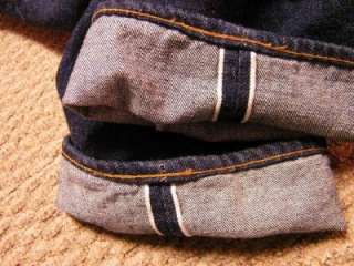 Vintage Levi 501 Single Stitch Redline Dark Blue Denim Jeans 34x32 USA 
