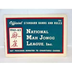  National Mah Jongg League Official Standard Hands and 