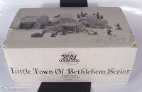 Dept 56 Little Town of Bethlehem Series MINIATURES 59765 Set of 12 