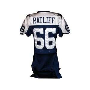 Jay Ratliff #66 Cowboys Game Issued Navy Jersey(Size 52)(Tagged 2005 