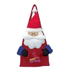 St. Louis Cardinals MLB Santa Plush Door Sack or Purse (21.5)  