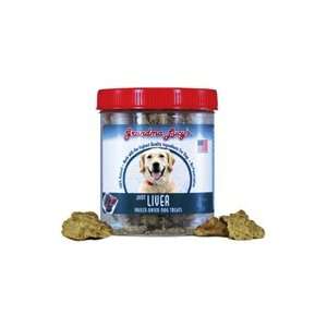  Grandma Lucys Just Liver Dog Treats 4 oz Container Pet 