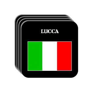  Italy   LUCCA Set of 4 Mini Mousepad Coasters 