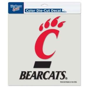  Cincinnati Bearcats 8x8 Die Cut Decal