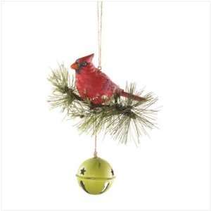 Cardinal on Bell Door Ornament #37206 