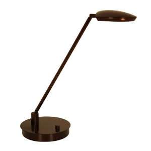 Mondoluz 10013 UB Urban Bronze Pelle 3 Diode LED Table Lamp from the 