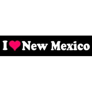  8 I Love Heart New Mexico State Vinyl Decal Sticker 