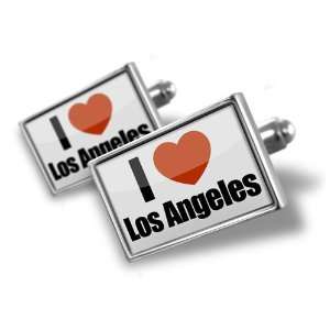 Cufflinks I Love LosAngeles region USA, NORTH AMERICA   Hand Made 